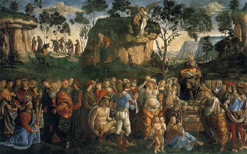 Luca Signorelli Testament and death Moses china oil painting image